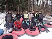 Snow Tubing in the Berkshires February 2013